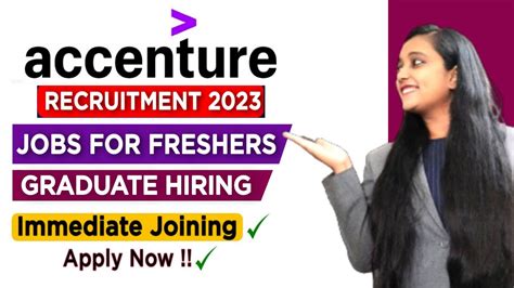 Accenture Recruitment Process 2023 for Freshers.